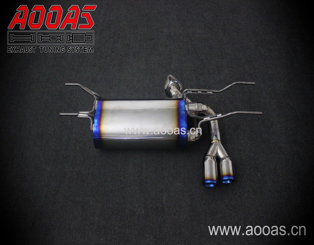 17 Mazda MX-5 Tail section Unilateral double out Titanium Alloy With Valves Product Pictures